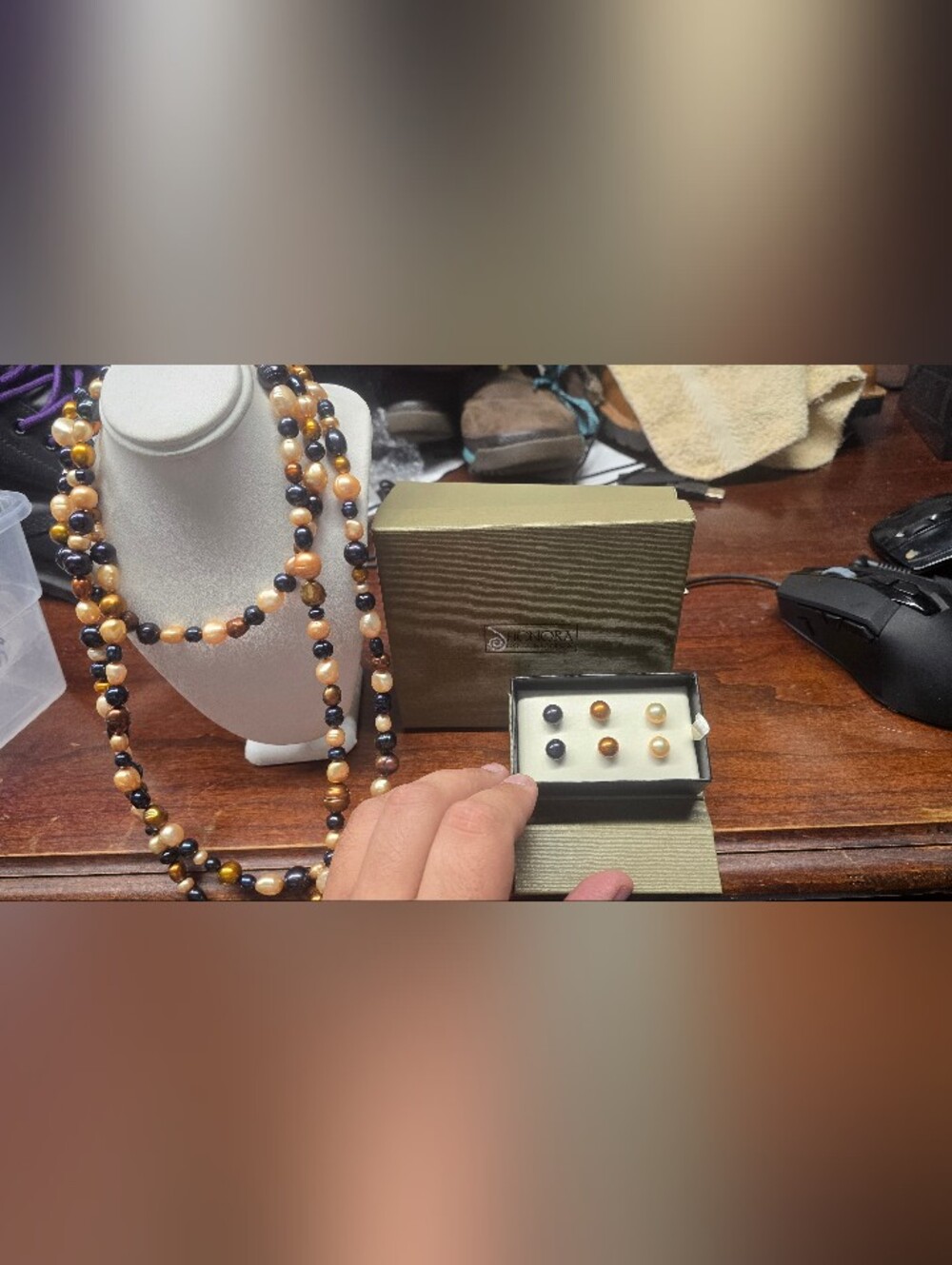 Honora Collection Pearls, Authenticated. - Picture 6 of 6